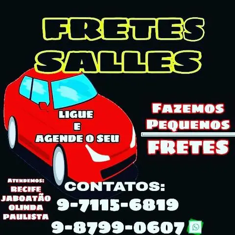 Frete pequenos
