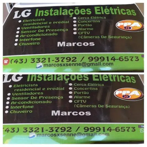 Eletricista , Cerca Elétrica, Portão, Alarme, CFTV, Concertina