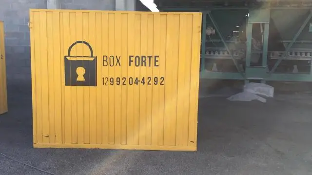 Aluguel de mini container para almoxarifado