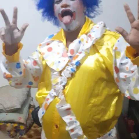 Palhaço para animação