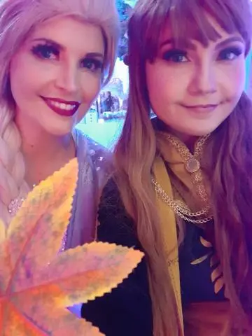 Diversão- personagem vivo Frozen 2