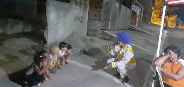 Palhaço para animação