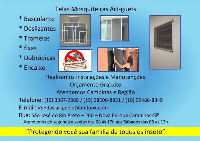 Tela mosquiteira