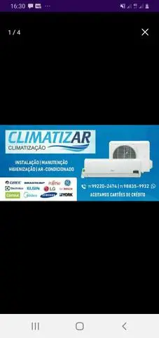 Instalação e manutenção de ar condicionado