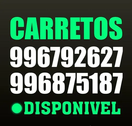 Carreto faça o seu orçamento