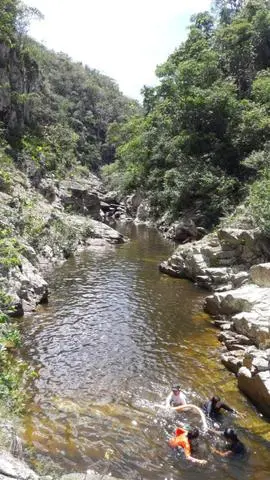 Trilha para porções da Ribeira