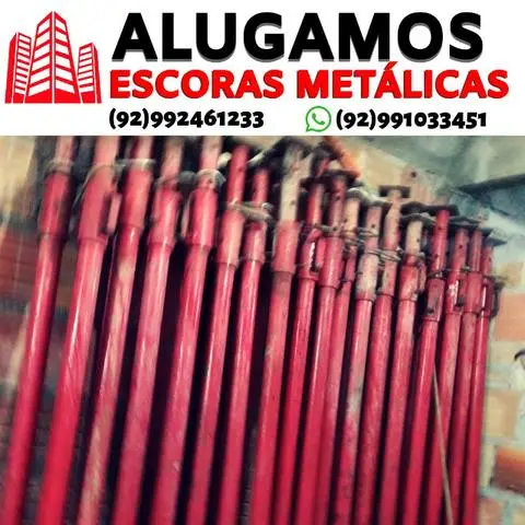 Aluguel de Escoras Metálicas