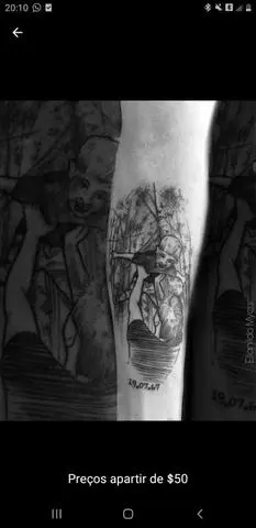 Tattoo parte de 50 reais, Taguatinga