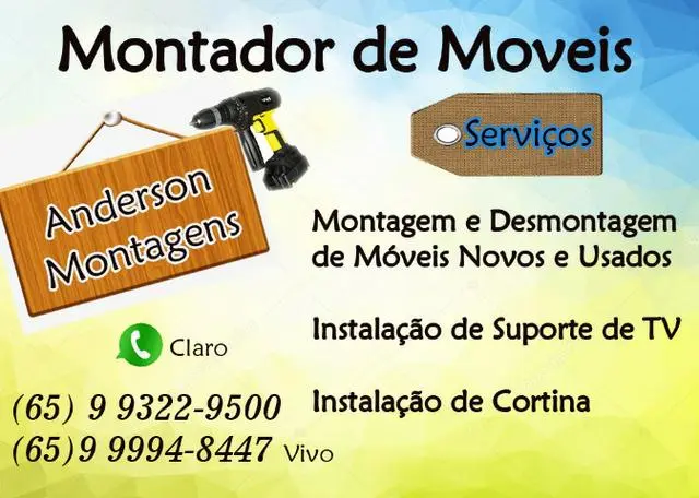 Montagem e Desmontagem de Moveis 65)9. *