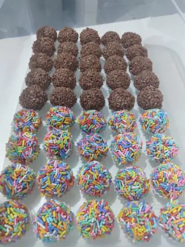 Brigadeiro para festa