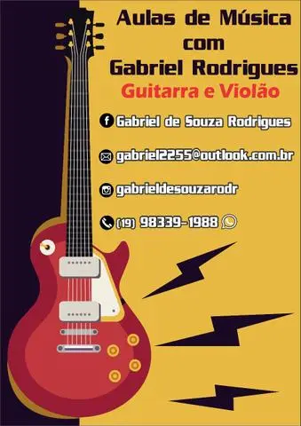 Aula de Guitarra e Violão