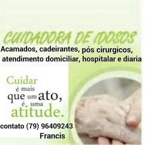 Cuidadora e acompanhante de idosos