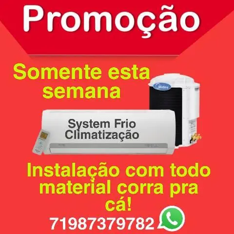 Instalação de ar condicionado