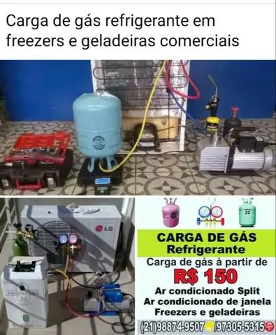 1. Instalação, manutenção, limpeza e reparo