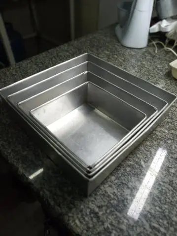 Jogo de formas para confeitaria e padaria
