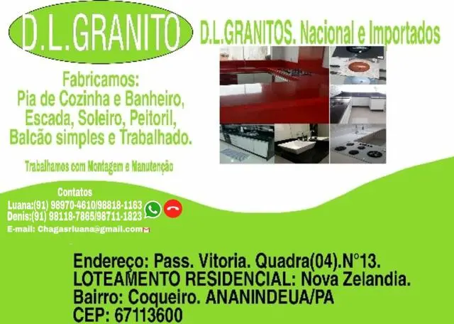 D.L.GRANITOS. Nacional e Importados