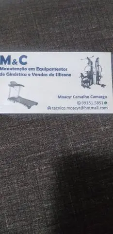 Manutenção em aparelhos de ginástica