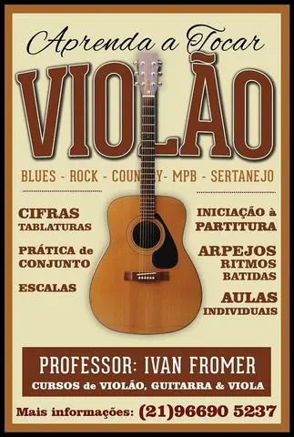 Aulas de Violão Guitarra e Viola na zona sul