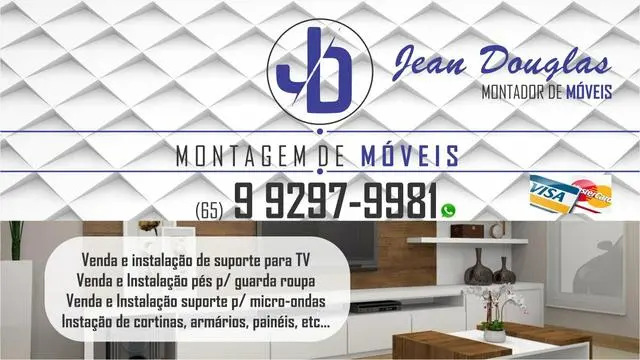 Jean montador e frete de móveis