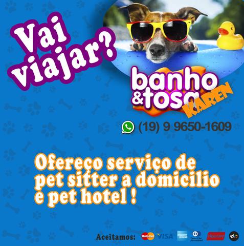 Banho e Tosa e Pet hotel (Jaguariúna-SP)