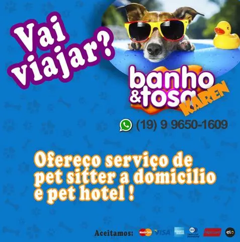 Banho e Tosa e Pet hotel (Jaguariúna-SP)