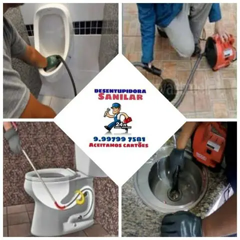 Desentupidora sem quebrar