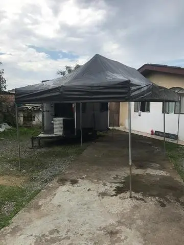 Tenda sanfonada 800 reais