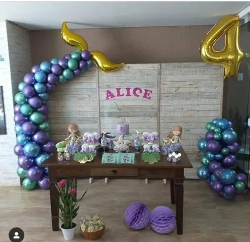 Decoração de balões