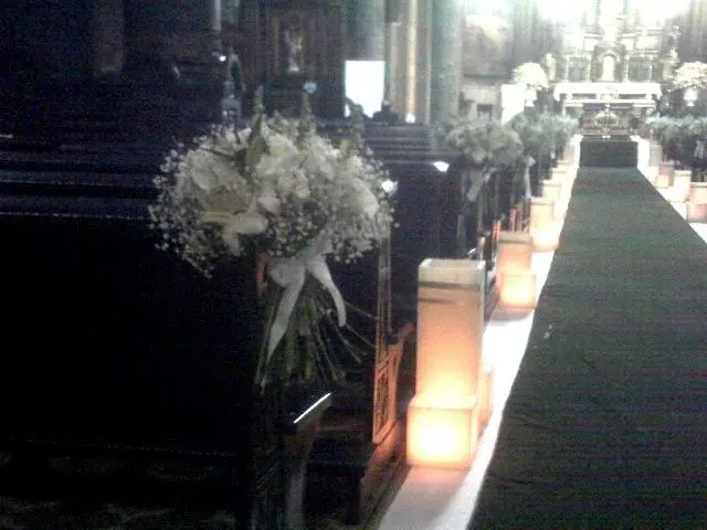 Decoração de igreja casamento