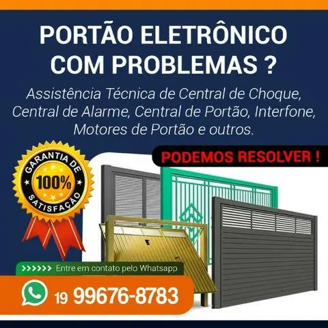 Concerto seu motor de portão