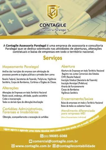 Contabilidade e Assessoria Paralegal