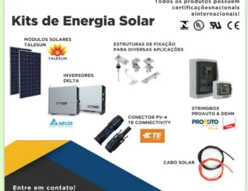Placa de energia solar