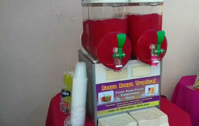 Raspa raspa tropical frozen