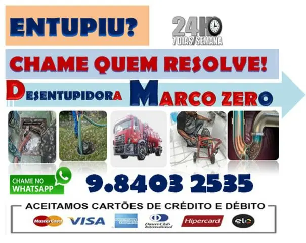 Desentupidora e Limpa fossa