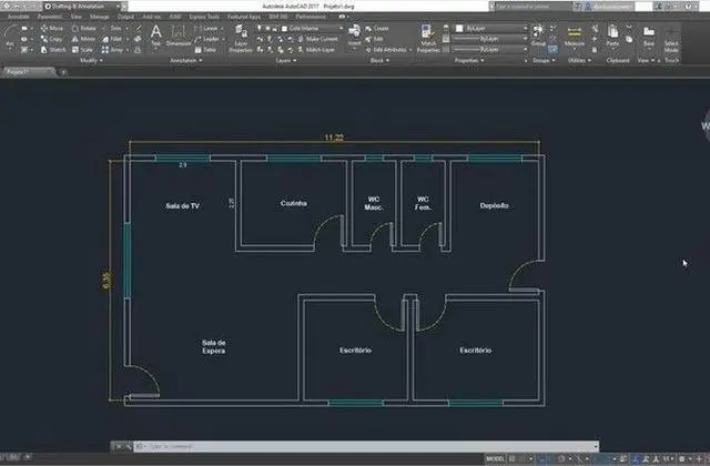 Projetos Autocad 2D