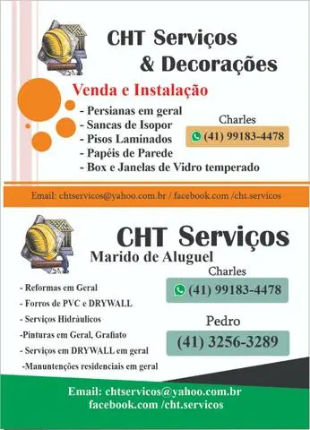 Serviços e Decorações