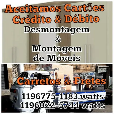 Mudanças, CARRETOS e FRETES 