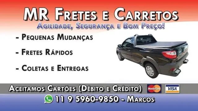 Carretos e entregas
