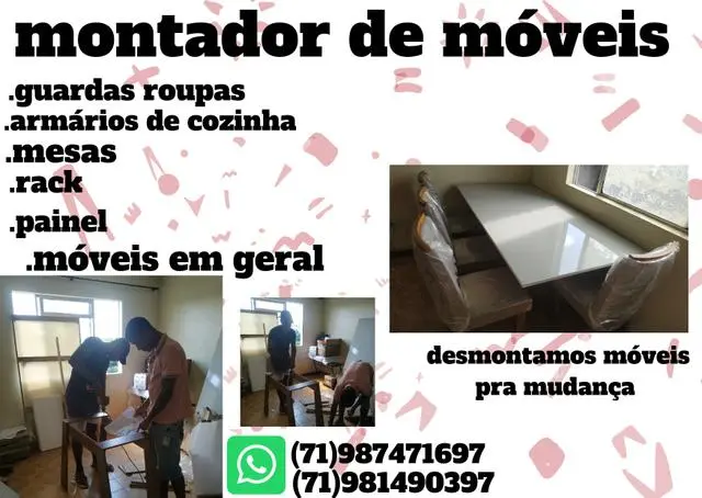 Montamos e desmontamos mudança