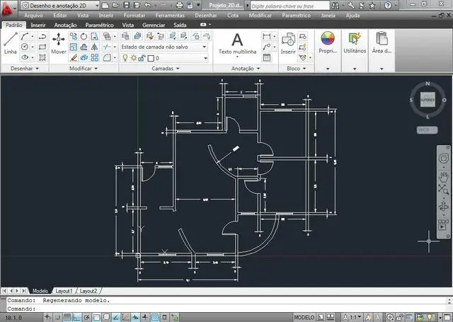 Projetos Autocad 2D