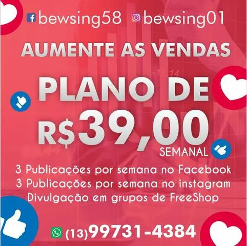 Divulgação para redes sociais
