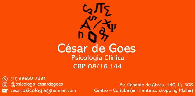 César de Goes - Psicologia Clínica
