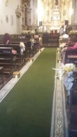 Decoração de igreja casamento