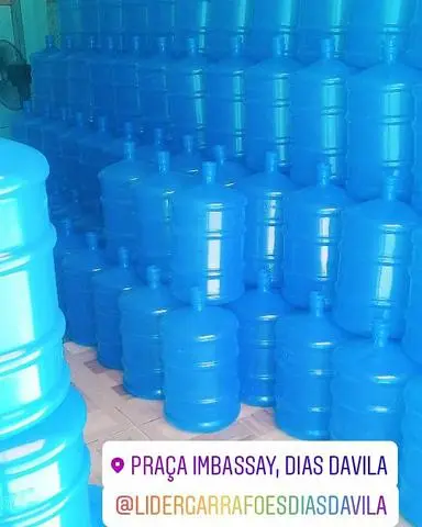 Entrega de Água mineral 20 litros