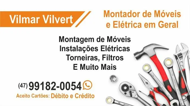 Montador de móveis e elétrica
