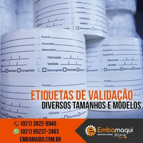 Etiquetas de Validade e Manipulação