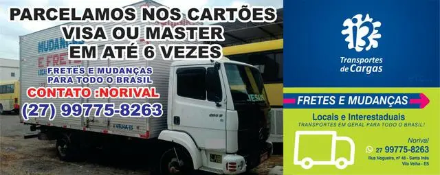 Caminhão Frentes e Mudanças