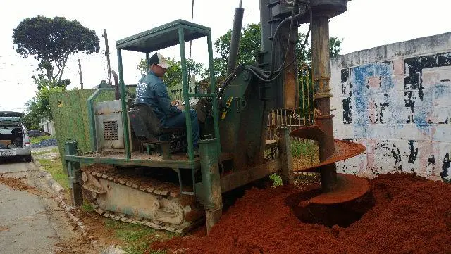 Estacas Strauss ( bate-estaca ), Escavada ( perfuratriz ) e Tubulões - Tugitech