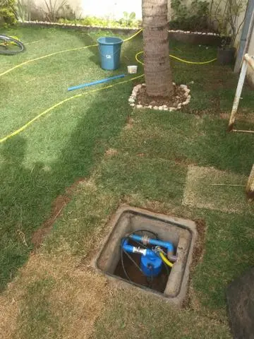 Poço artesiano e mini poço artesiano