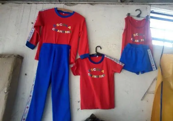 Uniforme do ciradinha